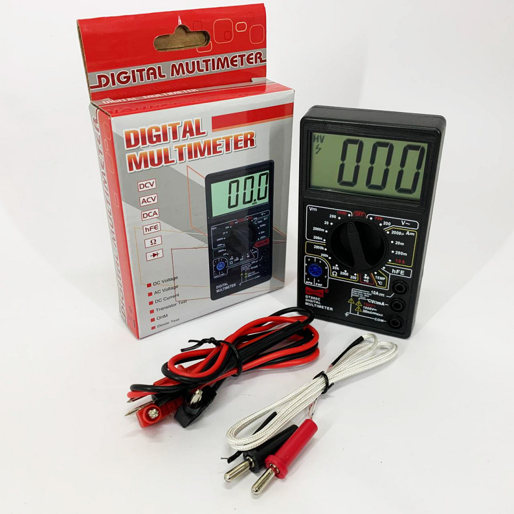 Мультиметри для роботи, Мультиметр із захистом від неправильного підключення, Мультиметр універсальний VN-82 Львів - фото 4