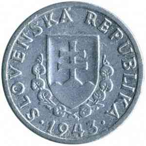 20 геллеров 1943 Словения. (БЕ) Полтава