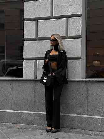 Жіночий базовий костюм двійка: кімоно і штани атлас Одеса