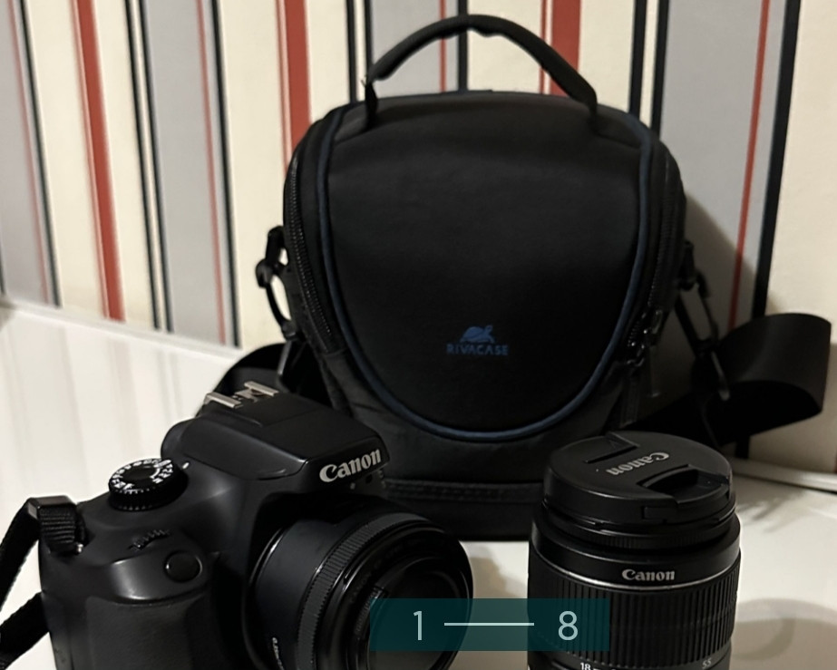 Фотоаппарат Canon EOS 4000D + Объектив + Сумка + SD карта Киев - изображение 8