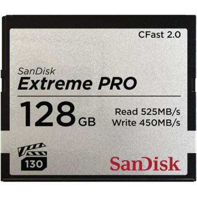 Карта пам&apos;яті SanDisk 128GB Compact Flash eXtreme Pro (SDCFSP-128G-G46D) Вінниця - фото 1