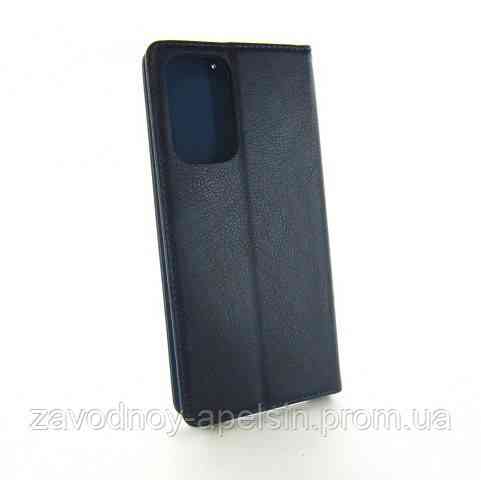 Чехол книжка Samsung M15 M155 M156 Кожаный (синий) Одесса
