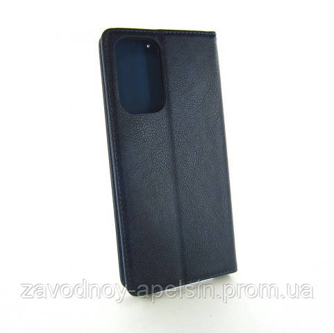 Чехол книжка Samsung M15 M155 M156 Кожаный (синий) Одесса - изображение 2
