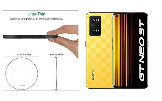 Беспроводное зарядное устройство Copper до 30W для Motorola Edge 50, Edge 50 Ultra, USB-C, LED Киев