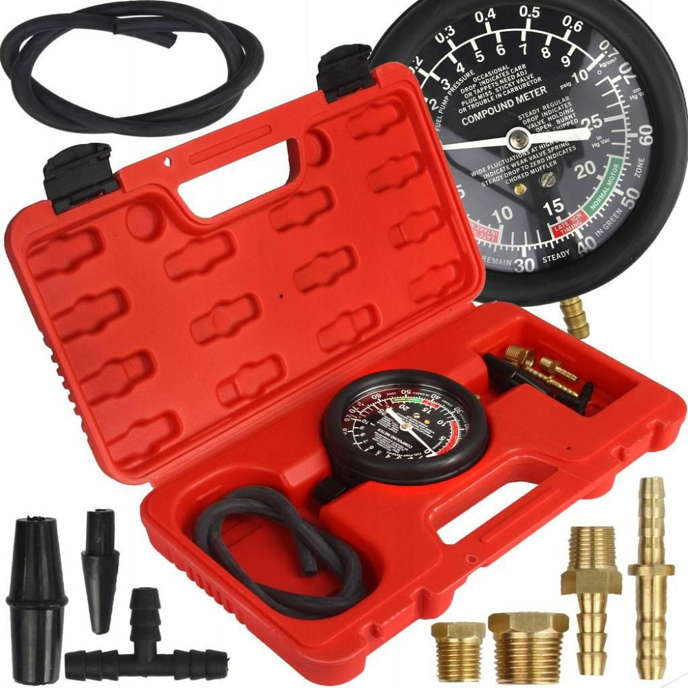 Вакуумный тестер давления для топливных насосов 0-1 кг/см2 Mar-Pol (M57673) Нововолынск - изображение 1