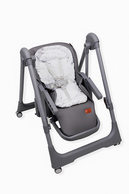 Стул-качалка для кормления ребенка 2 в 1 VELANO Nomi, black Киев - изображение 17