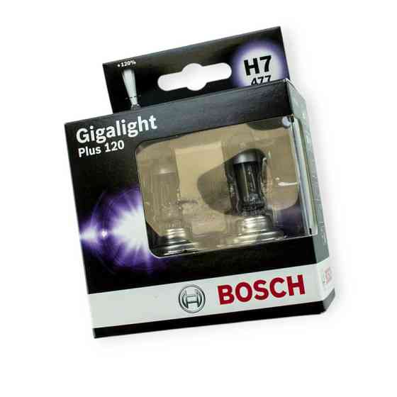 Автолампа 12V 55 W Gigalight 120% (2шт) H7 Мукачево