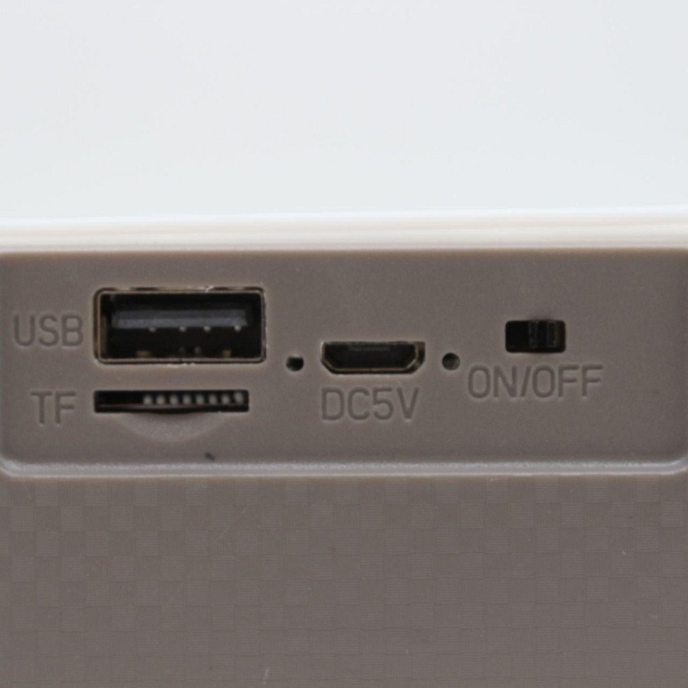 Портативна Bluetooth колонка з підсвічуванням,SPS L 003,Сіра SBR Київ - фото 4