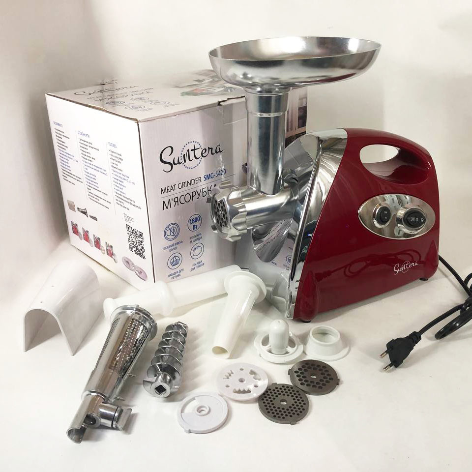 М'ясорубка 3 в 1, Електром'ясорубка помічниця Електрична м'з додатковими насадками PL-59 Львів - фото 5