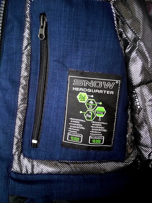 Женская удлиненная зимняя куртка- парка 