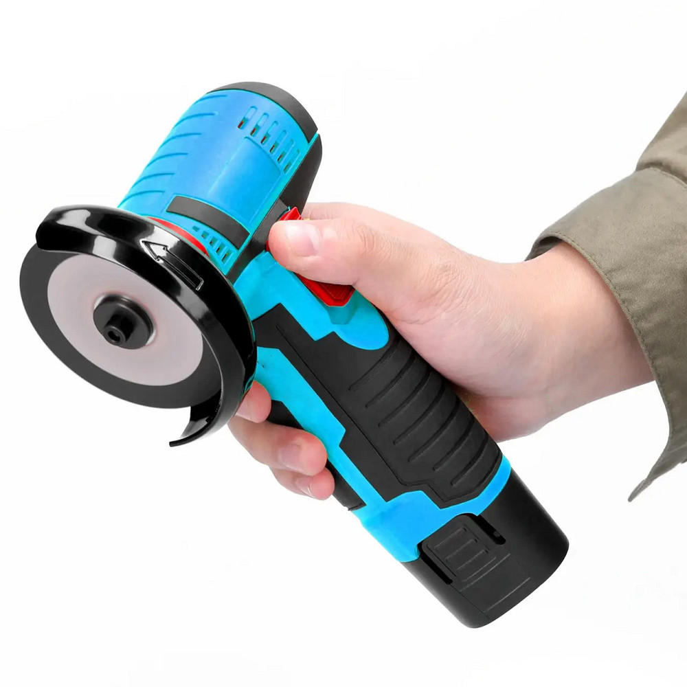 Акумуляторна болгарка 12В, W-153-7 + Подарунок Диск відрізний 3" (75мм) / Електроболгарка / УШМ Київ - фото 6