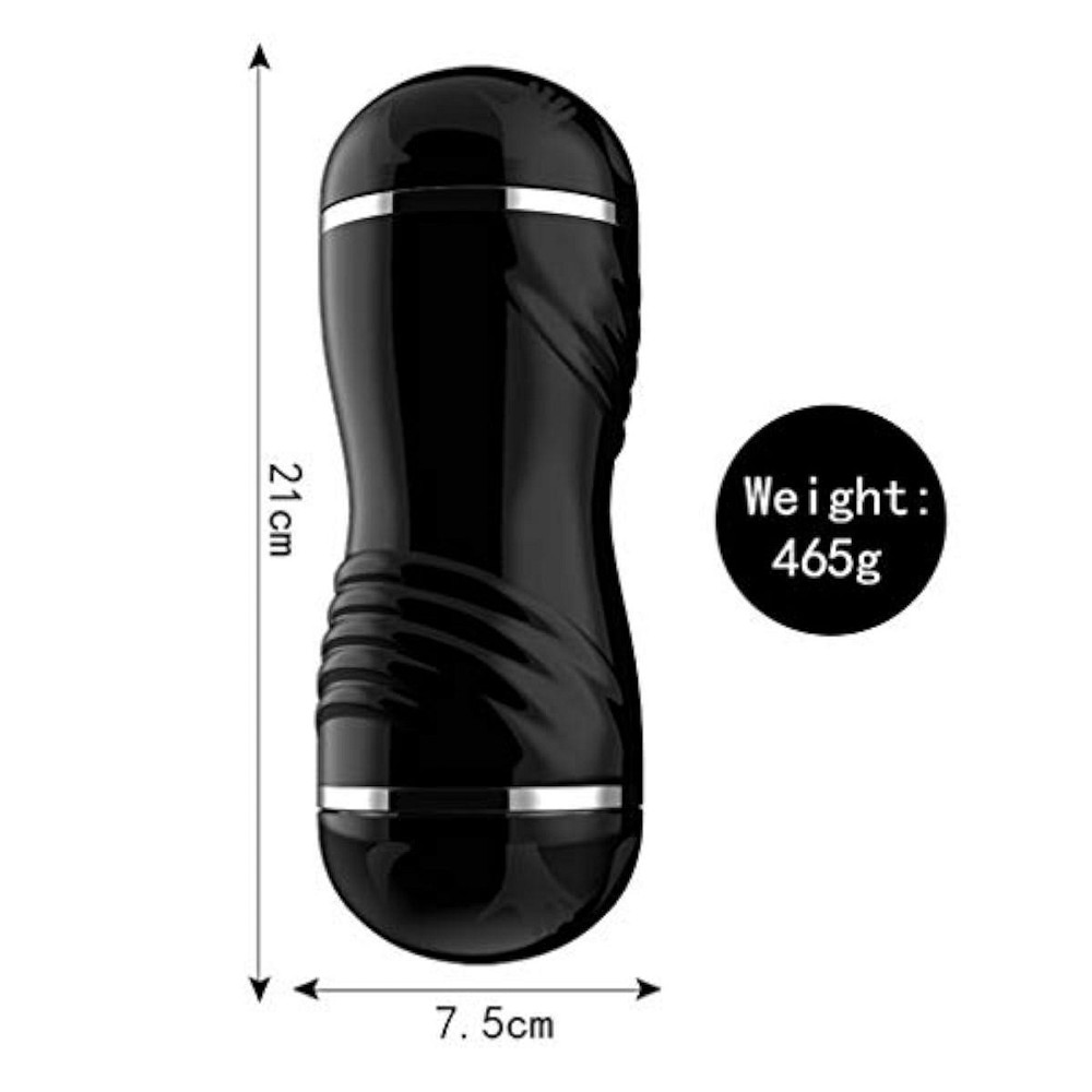 Мастурбатор с двумя входами OYO - Double Pump BLACK, YQM-205 BLACK Sex Aura Киев - изображение 8