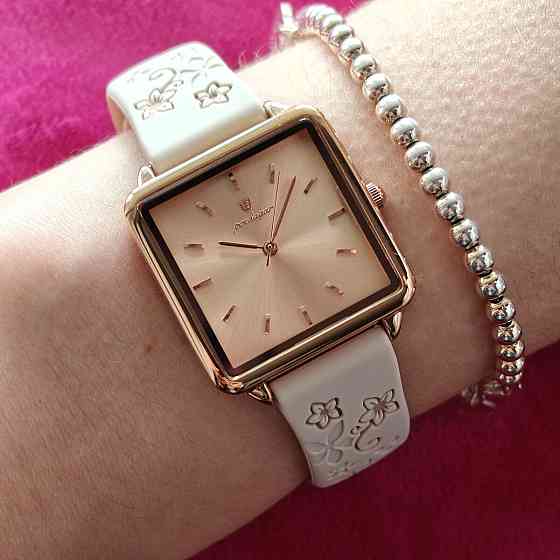 Жіночий научний годинник Poedagar Annet Beige Київ