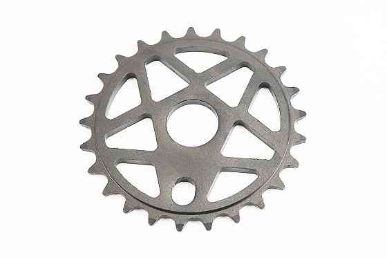 Зірка передня BMX 25Т 1/2"x1/8", алюмінієва, чорна KL-C215 Київ