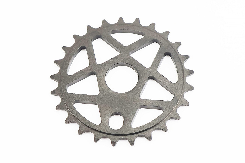 Зірка передня BMX 25Т 1/2"x1/8", алюмінієва, чорна KL-C215 Київ - фото 1