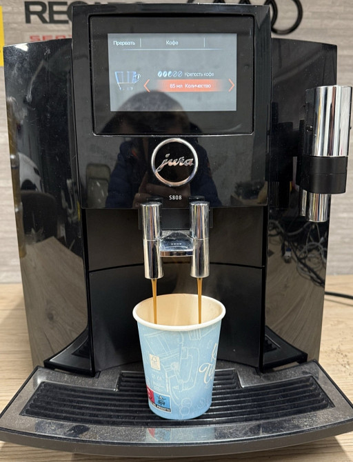 Елитна Кофеварка Jura S808 Piano Black Київ - фото 2