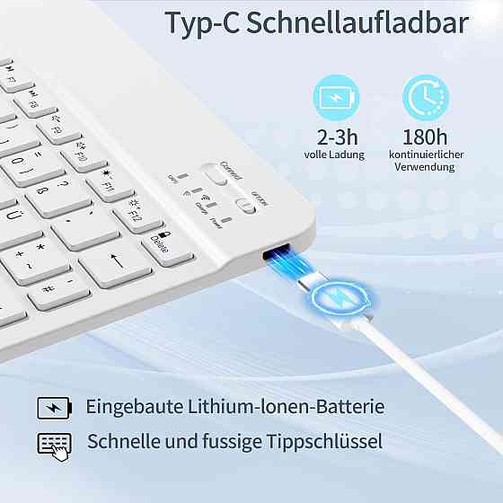 Чохол з клавіатурою для iPad Air 11-inch(M3/M2) 2024/ iPad Air 5 2022/Air 4 2020 10.9/iPad 4-го покол. 10.9 / iPad Pro 11 2018 Дніпро