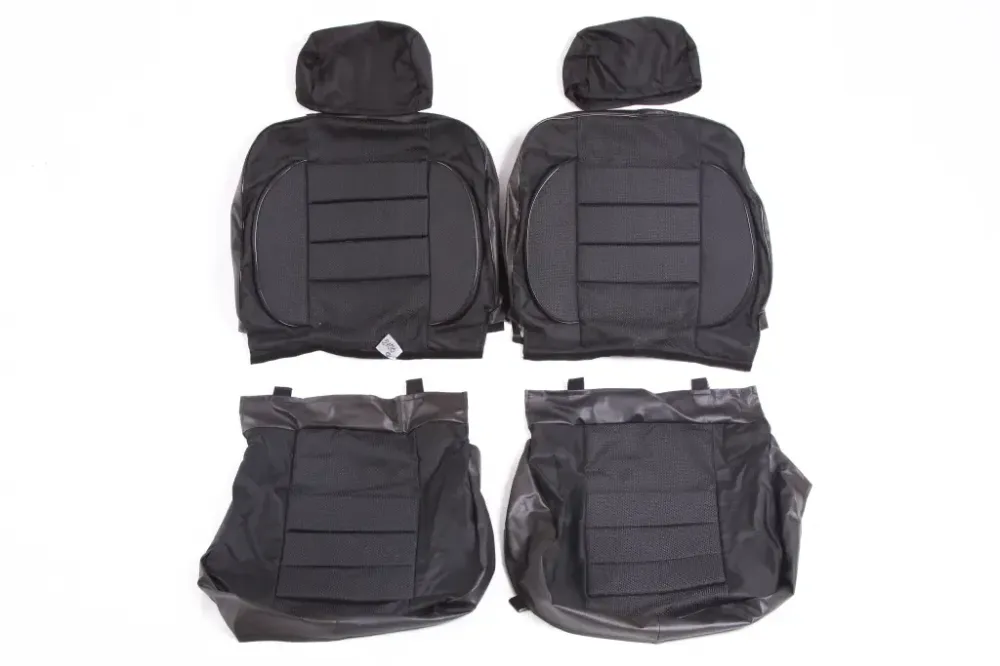 Чихли на сидіннях 2106 Avto-fortuna Пілот з паралоном чорні Вінниця - фото 2