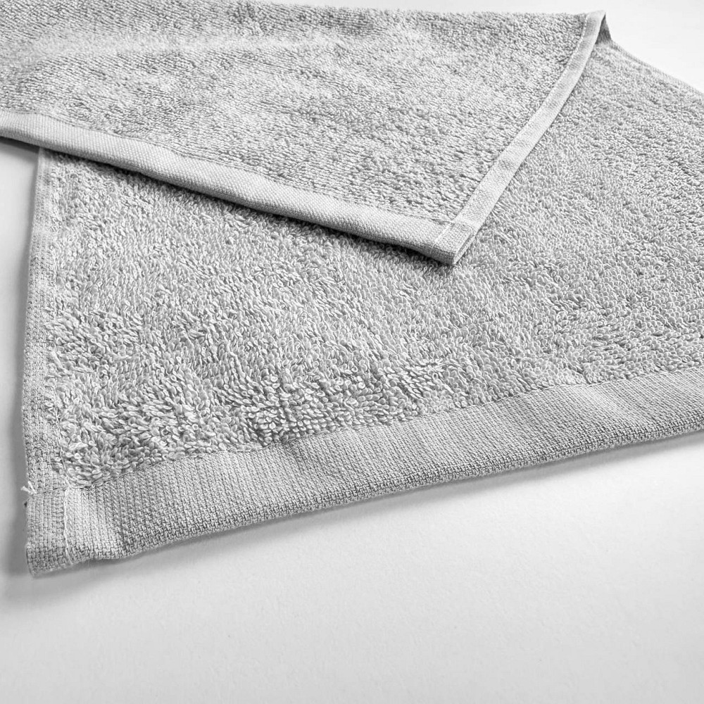 Махровое полотенце 30х50 см 400г/м2 GM Textile (Светло-серый) Сумы - изображение 2