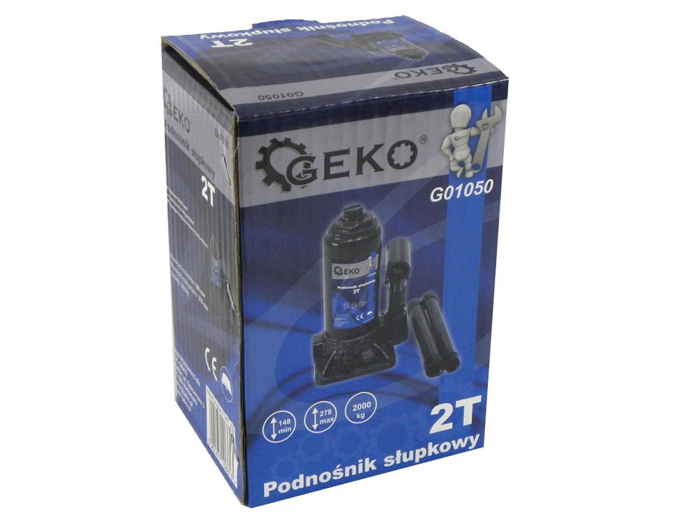 Домкрат гідравлічний пляшковий 2 тони Київ - фото 8