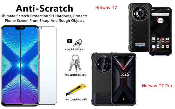 Защитное стекло NeoGlass для Hotwav T7, Hotwav T7 Pro – ультрапрозрачное и устойчивое Киев