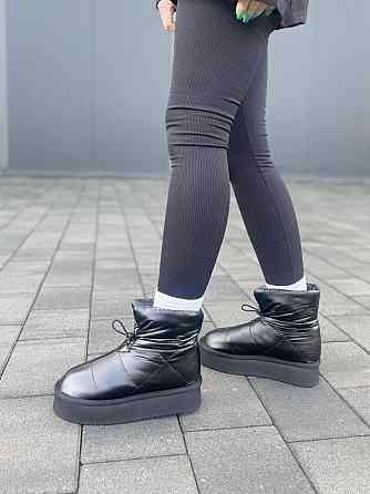 ITTS Угги жіночі ITTS чорні плащівка зимові 37-41 (5889-20-8) Коломыя