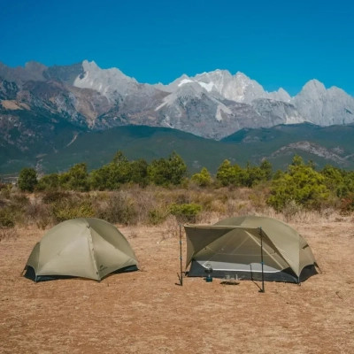 Палатка Naturehike одномісний ультралегкий Mongar UL CNK2550WS016, коричневий (6927595770368) Вінниця - фото 8