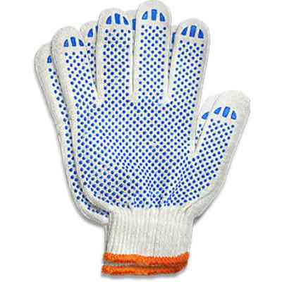 Захисні рукавиці Stark ПВХ білі 10 шт (510083100.10) Вінниця