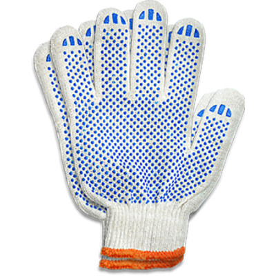 Защитные перчатки Stark ПВХ белые 10 шт (510083100.10) Винница - изображение 2