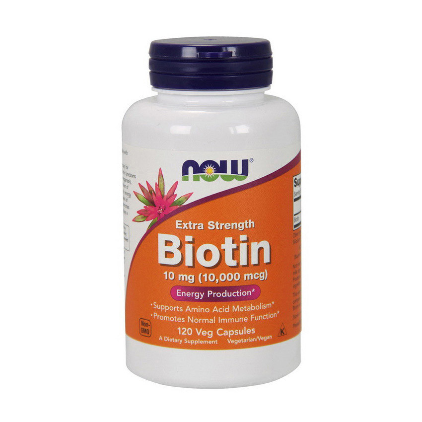 Biotin 10,000 mcg extra strength (120 veg caps) Луцьк - фото 1