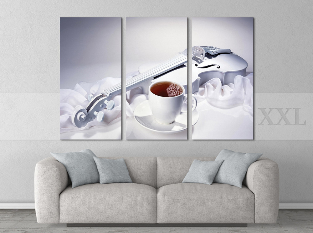 Модульна картина Скрипка і кави Art-214_XXL Київ - фото 2