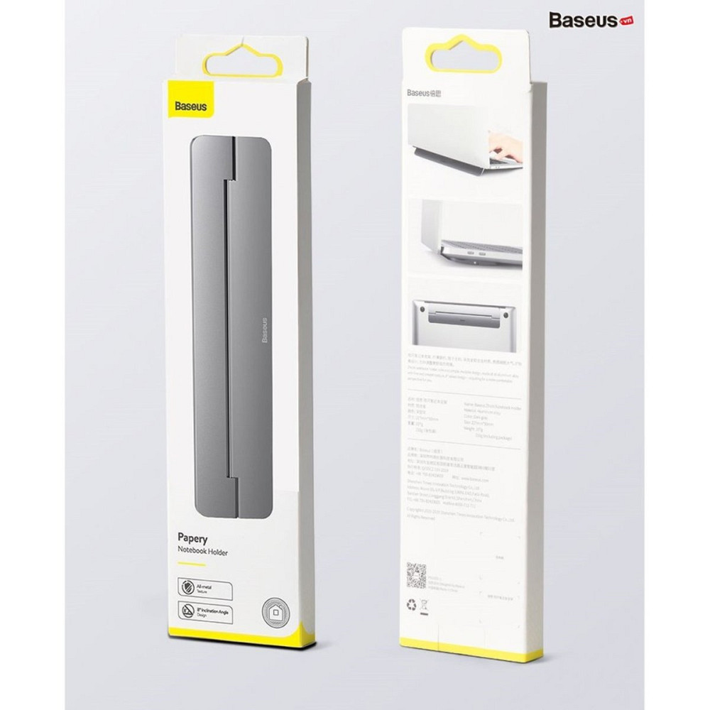 Підставка для ноутбука Baseus Papery notebook holder Silver Киев - изображение 2