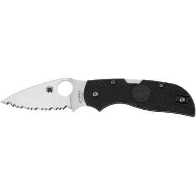 Ніж Spyderco Chaparral CTS XHP FRN Serrated Grey (C152SGY) Вінниця