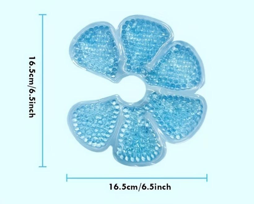 Гелевая термонакладка для груди охлаждение/согревание. Гелевая подушечка для груди при лактации. Киев - изображение 4