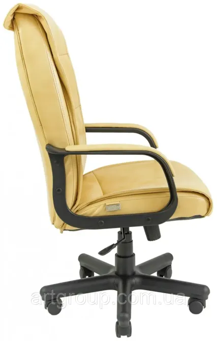 Офісне Крісло Керівника Richman Rio Madras Gold Beige Пластік Річ М3 MultiBlock Бежевий Дніпро - фото 5