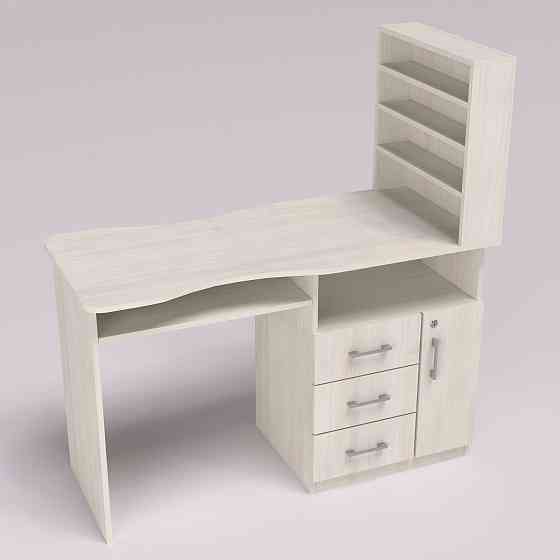 Стіл манікюрний СМ-1, Дуб Шамони Світлий, 1230/550/1264 Львів