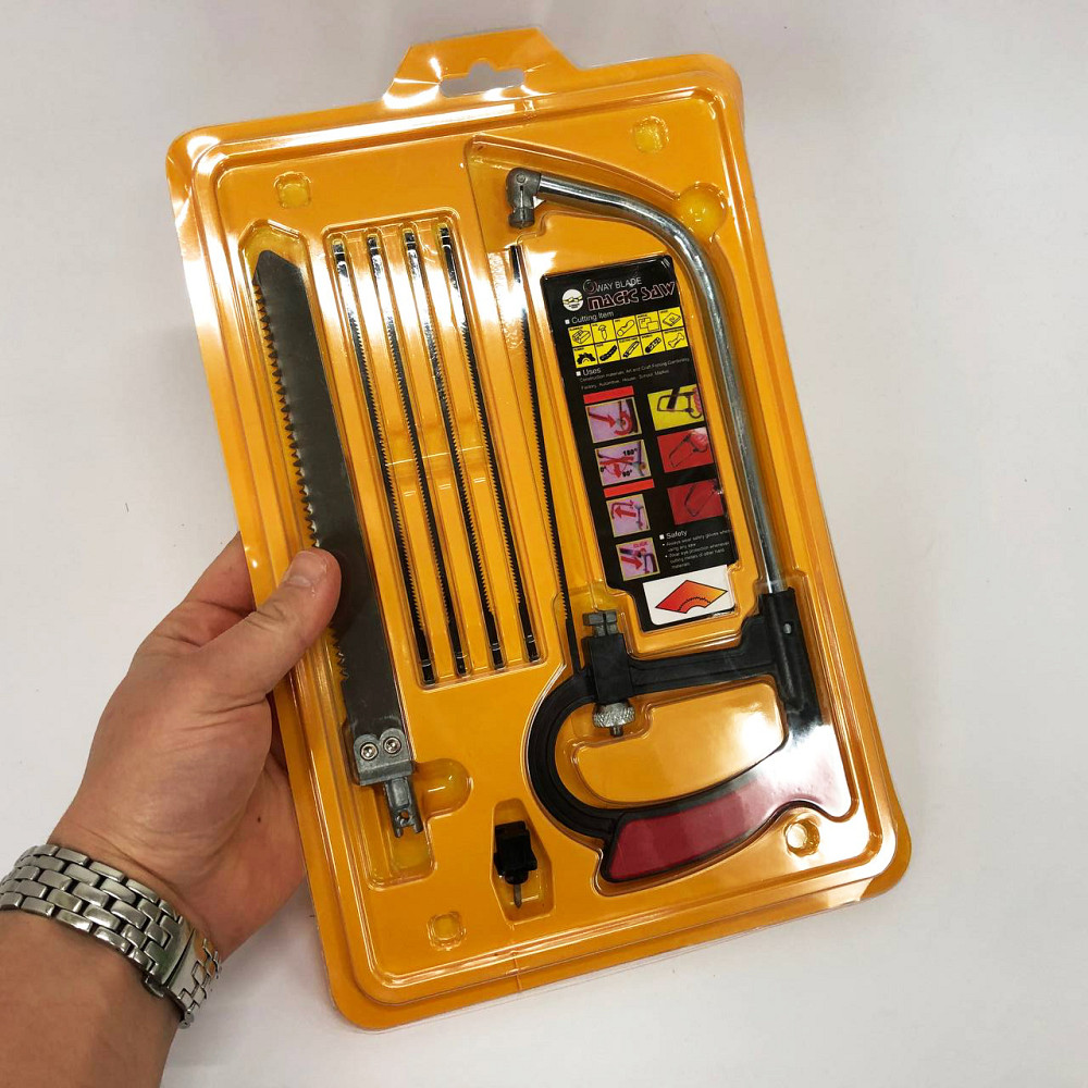 Ножівка по дереву HLV в наборі з пилками MR-89 Івано-Франківськ - фото 8