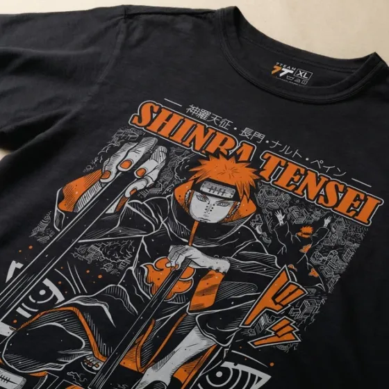 Футболка для підлітка хлопчика з принтом Наруто Pain 140hinra Ten140ei Розмір 160 Anime10718 Дніпро