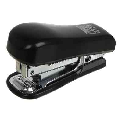 Степлер Buromax пластиковый МИНИ, 10 листов, (скобы №10), 58 х 22 х 32 мм, черный (BM.4133-01) Винница