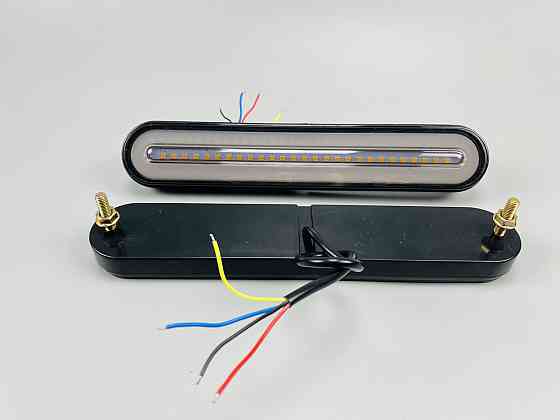Світлодіодне підсвічування, двоколірний водонепроникний зворотний сигнал повороту 12 В 24 В стоп-стоп задній Мукачево