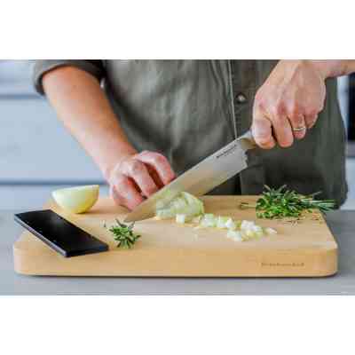 Кухонный нож KitchenAid Coreline для хліба із захисним чохлом, 20 см (KOG8IRSSOHOBA) Винница