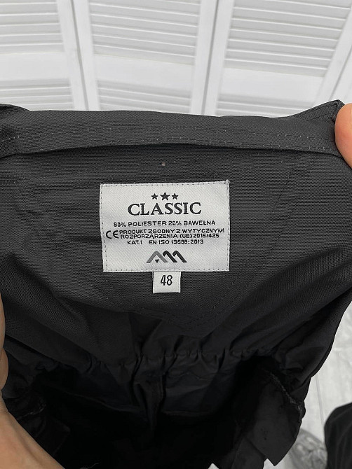 Роба робочий одяг чоловічий комбез куртка комплект чорний, Польща Одеса - фото 4