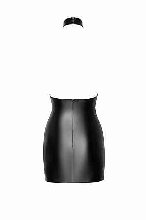 Платье Noir Handmade F311 Eros, XXL, black, мини, юбка под латекс, верх — сетка, открытая спина Sex Aura Киев