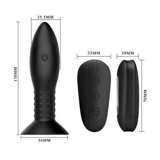 Анальна пробка - Mr.Play Rotation Beads Anal Plug Sex Aura Київ