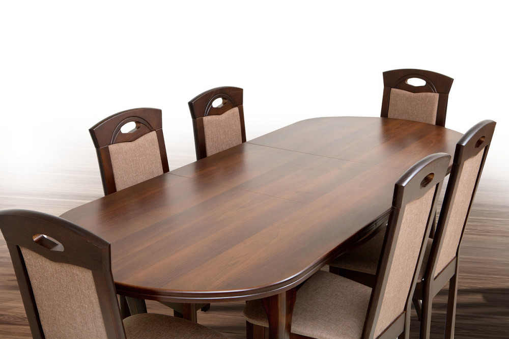 Стіл обідній Твіст (1260+340)*810, горіх темн. Киев - изображение 2