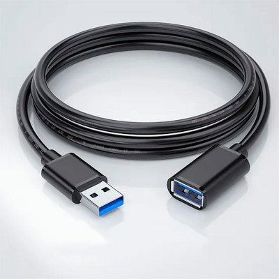 Дата кабель USB 3.0 AM/AF 1.5m Essager (EXCAM-YTA01) Винница - изображение 5