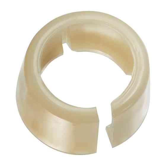 Втулки, вставки, Втулка з круглим капелюшком Без ущільнювальної прокладки, Темно-бежевий, Пластик, Розміри (мм): Київ