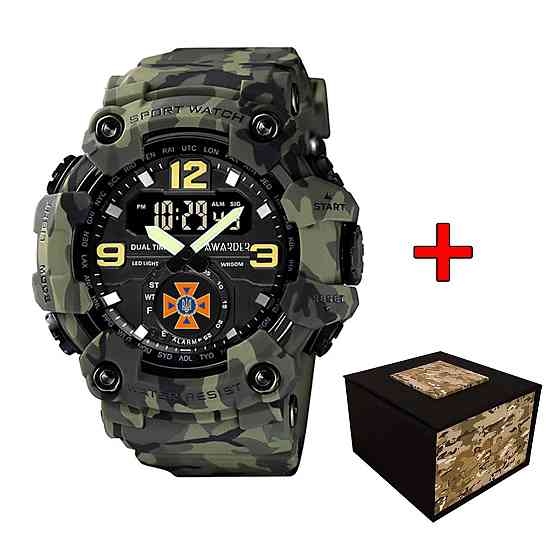 Awarder 004CMGRDSNS ДСНС Зелений камуфляж + Коробка. Київ