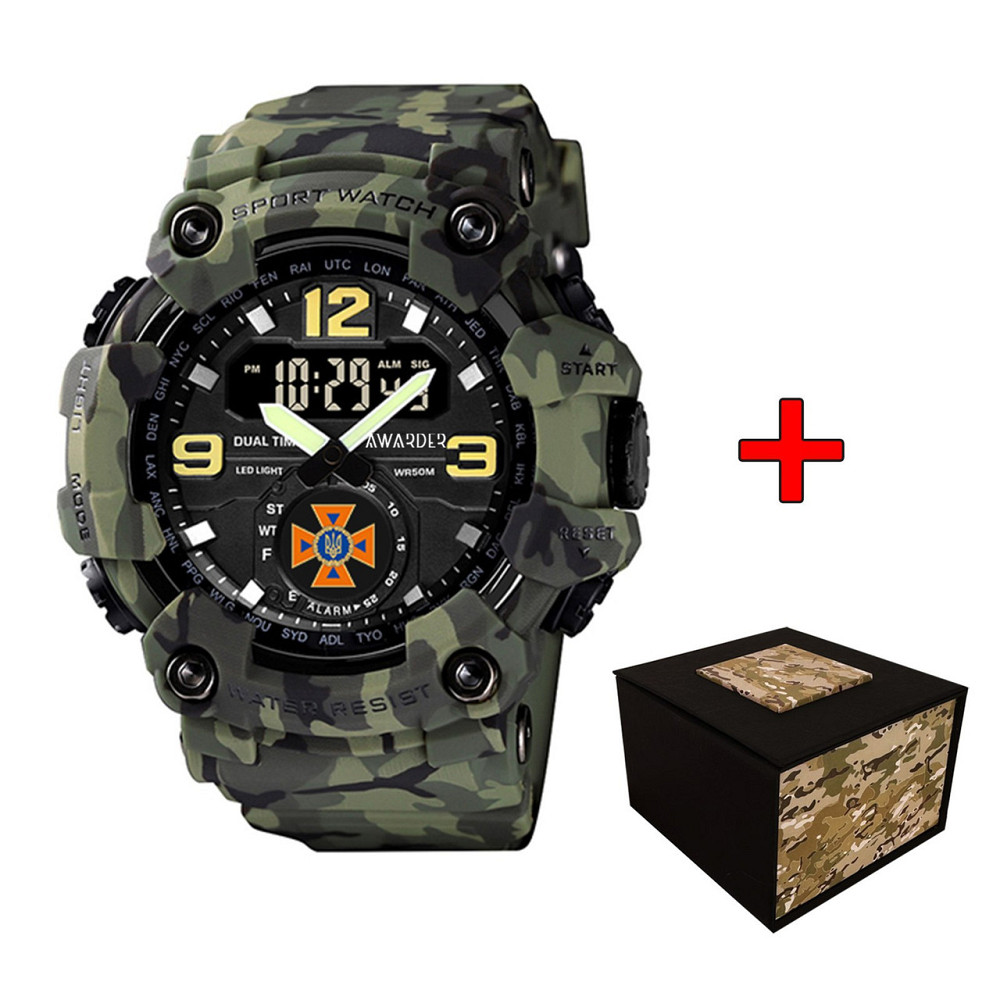 Awarder 004CMGRDSNS ДСНС Зелений камуфляж + Коробка. Киев - изображение 1