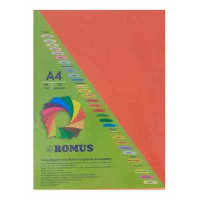 Бумага Romus A4 80 г/м2 100c, red brick (R51130) Винница